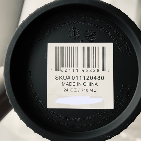 Starbucks Black Matte Studded Tumbler 24oz - Picture 4 of 5